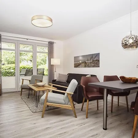Apartment Terrasse, Gratis Nutzung Vom Ahoi Erlebnisbad Und Sauna In Sellin - Meeresblick 77 *