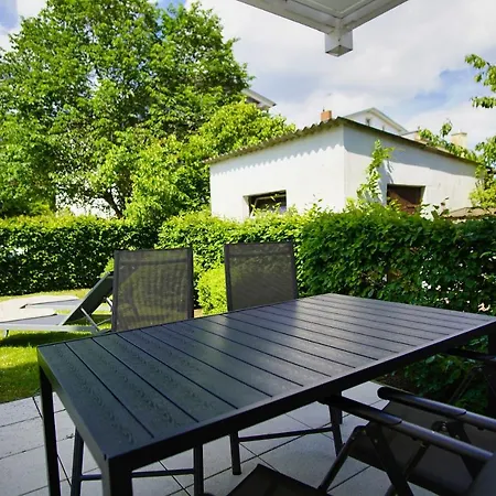 Terrasse, Gratis Nutzung Vom Ahoi Erlebnisbad Und Sauna In Sellin - Meeresblick 77 Apartmán Goehren (Ruegen)